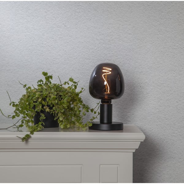 Teplá LED dekorativní žárovka E27, 2 W Black Apple – Star Trading-image-3