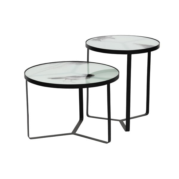 Kulatý odkládací stolek ø 45 cm Fly – WOOOD-image-3