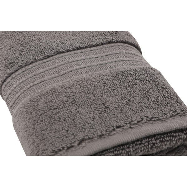 Tmavě šedý bavlněný ručník 30x50 cm Chicago – Foutastic-image-4