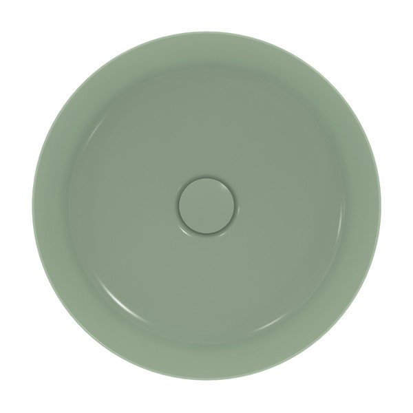Zelené keramické kulaté umyvadlo ø 40 cm Ipalyss – Ideal Standard-image-2