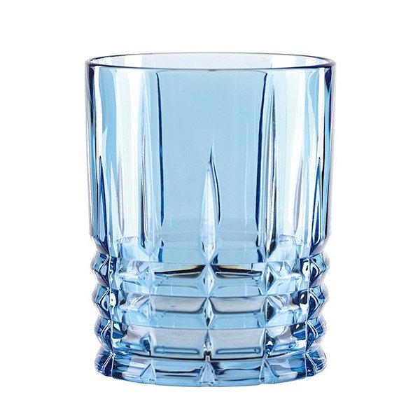 Modrá sklenice na whisky z křišťálového skla Nachtmann Highland Aqua, 345 ml-image-2