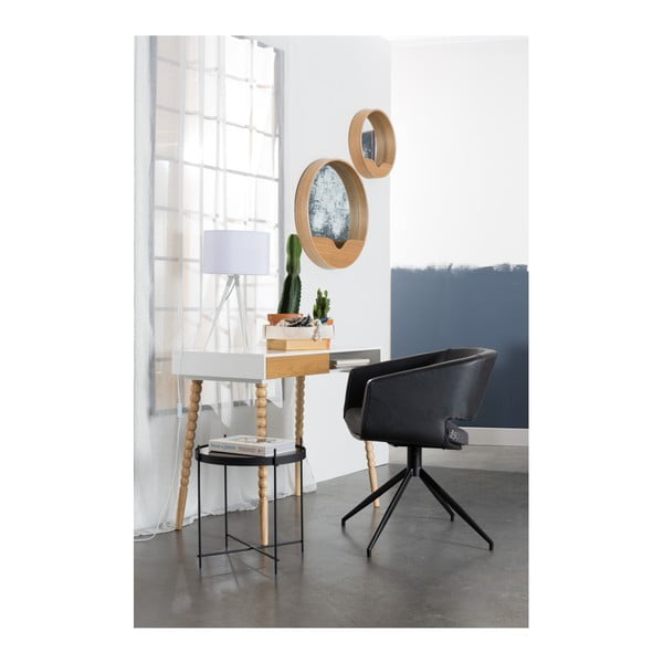 Nástěnné zrcadlo s odkládacím prostorem Zuiver Round Wall, ⌀ 60 cm-image-2