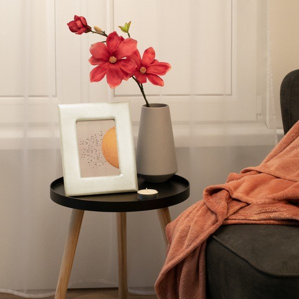 Krémový plastový stojací rámeček 19x24 cm Shina – Restilo-image-1