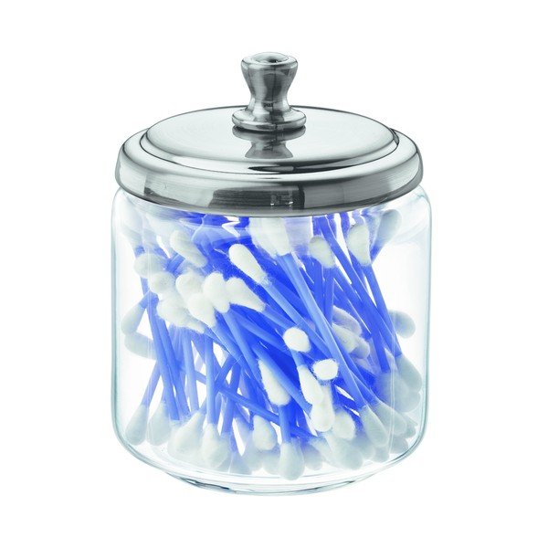 Skleněná dóza s víkem iDesign Apothecary-image-1