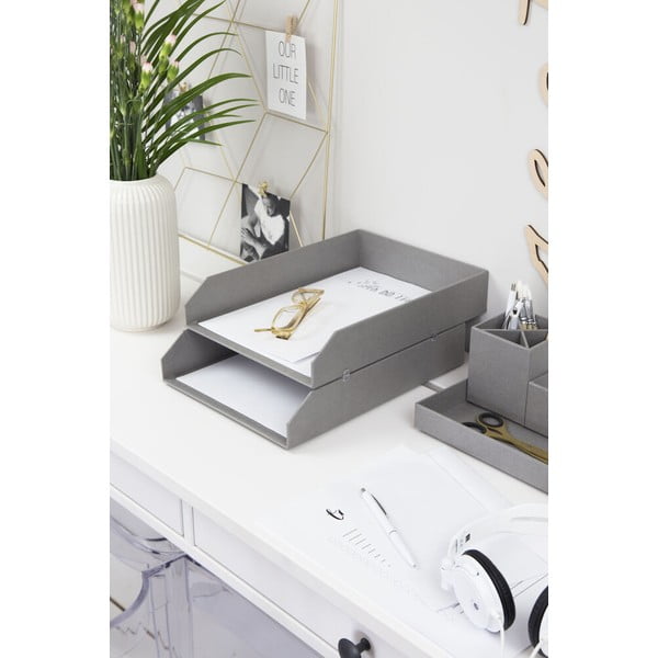 Kartonové organizéry na dokumenty v sadě 2 ks Hakan – Bigso Box of Sweden-image-2