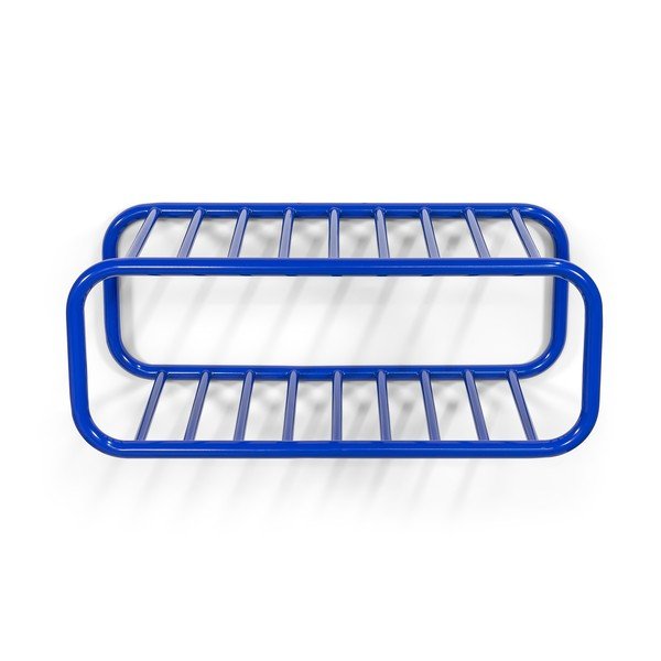 Modrý kovový závěsný botník 72x28x35 cm Retro – Spinder Design-image-2