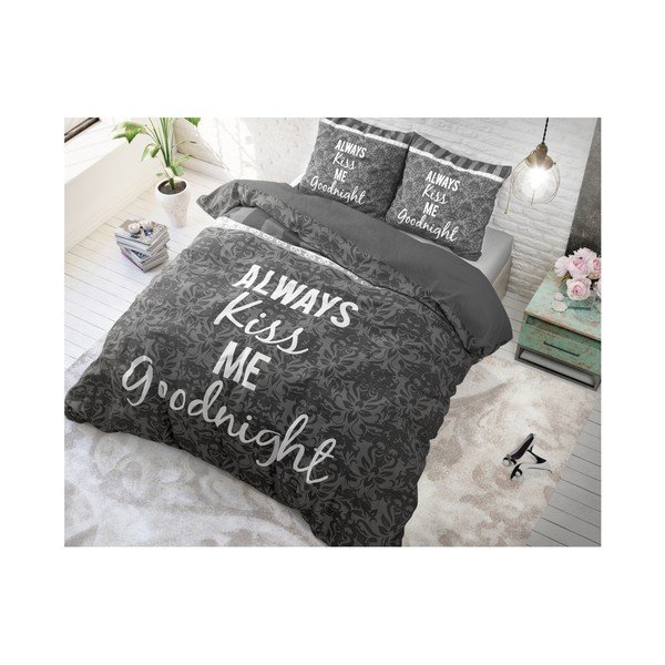 Bavlněné povlečení Dreamhouse Kiss Your Love, 240 x 200 cm-image-4