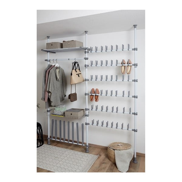 Sada 2 teleskopických tyčí na oblečení Wenko Herkules, délka 75 - 120 cm-image-4