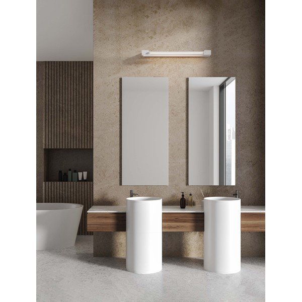 Matně bílé hliníkové LED nástěnné svítidlo Arga – Nova Luce-image-1