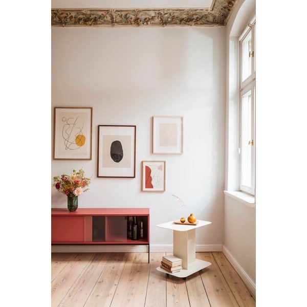 Kovový servírovací stolek na kolečkách 40x60 cm HO – noo.ma-image-3