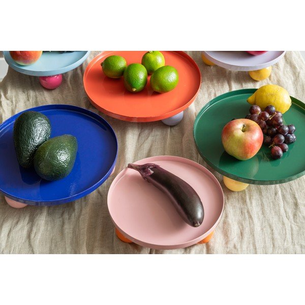 Kovový dekorační tác ø 20 cm Double Funky – PT LIVING-image-1