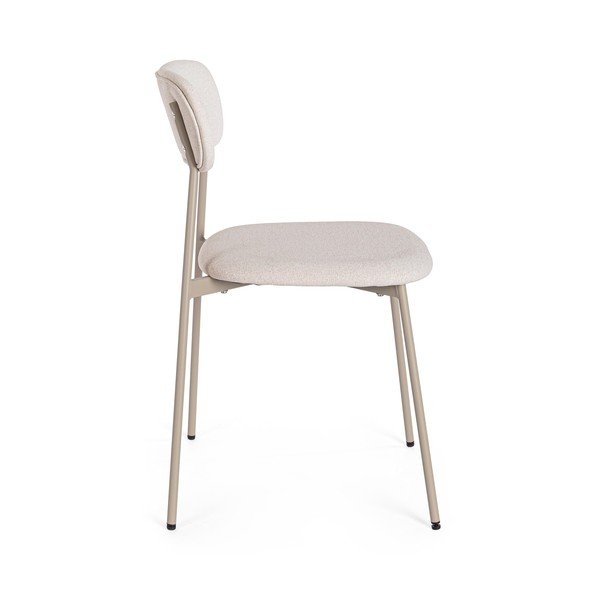 Taupe čalouněná jídelní židle Inka – Yes Everyday-image-3