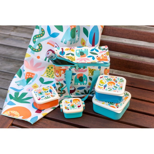 Dětské svačinové boxy v sadě 3 ks Wild Wonders – Rex London-image-2