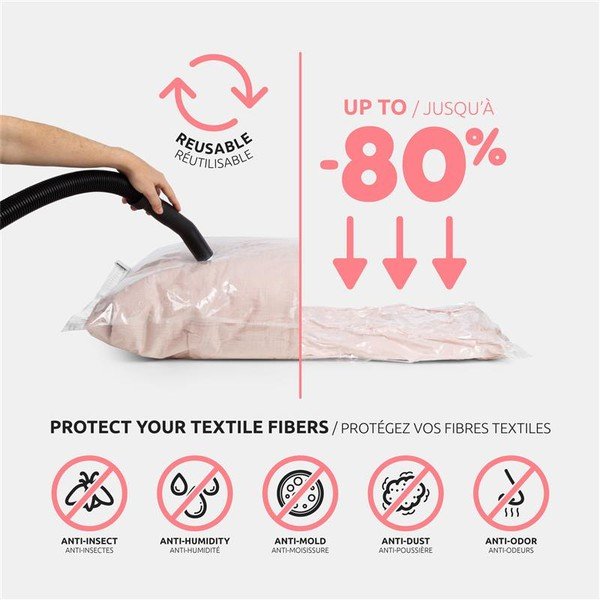 Vakuové pytle v sadě 2 ks Premium Valve S – Compactor-image-1