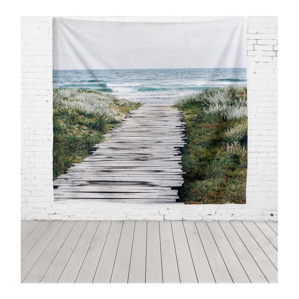 Tapisérie z mikrovlákna Really Nice Things Beach Way, 140 x 140 cm