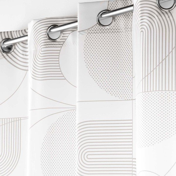 Bílý závěs 140x280 cm Esquisse – douceur d'intérieur-image-1