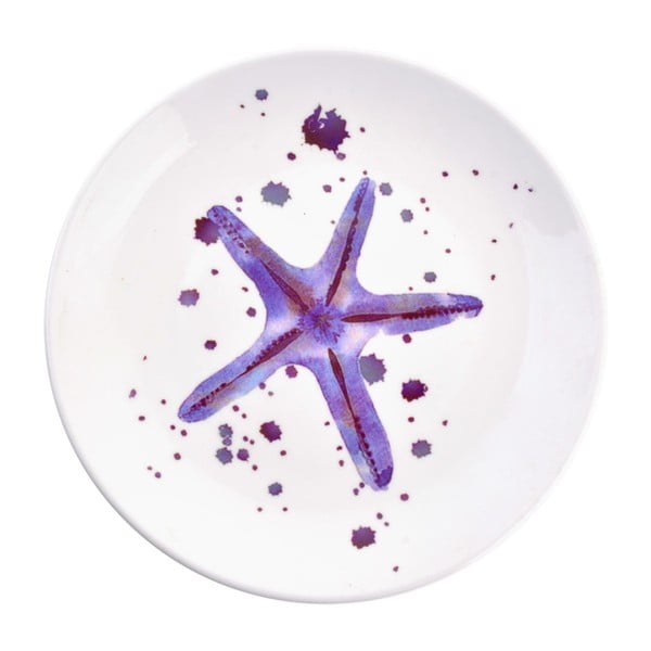 Dekorativní keramický talíř Clayre & Eef Starfish, ⌀ 20 cm
