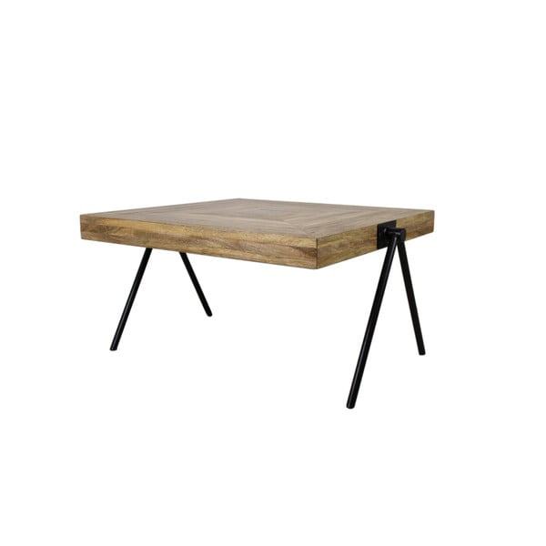 Konferenční stolek z mangového dřeva a kovu HSM collection Bali, 60 x 38 cm
