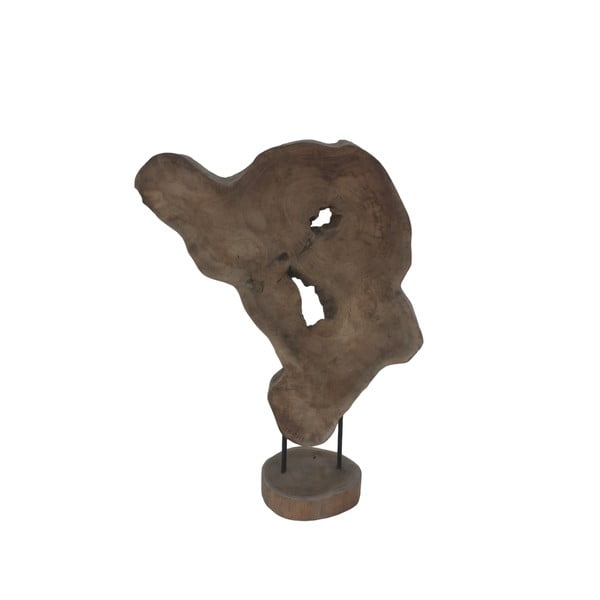 Dekorace z teakového dřeva HSM collection Root, výška 55 cm