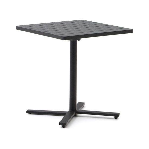 Kovový zahradní jídelní stůl 70x70 cm Torreta – Kave Home