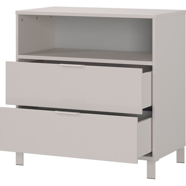 Krémová dětská komoda 89x92x54 cm Alkmaar – Germania-image-3