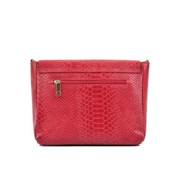 Červená kožená kabelka Roberta M Tasima Rosso-image-4