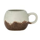 Hnědý/krémový hrnek z kameniny 410 ml Paula – Bloomingville