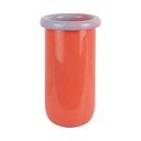 Oranžová skleněná váza (výška 25 cm) Plegado  – PT LIVING