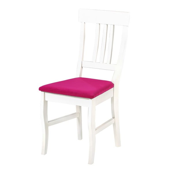 Jídelní židle Supreme, růžový podsedák