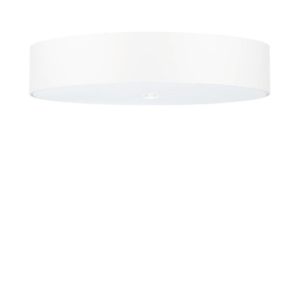 Bílé stropní svítidlo se skleněným stínidlem ø 60 cm Herra – Nice Lamps