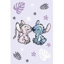 Fialová fleecová dětská deka 100x150 cm Lilo a Stitch "Purple" – Jerry Fabrics