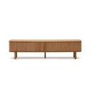TV stolek v dekoru jasanu v přírodní barvě 200x50x40 cm Mailen – Kave Home