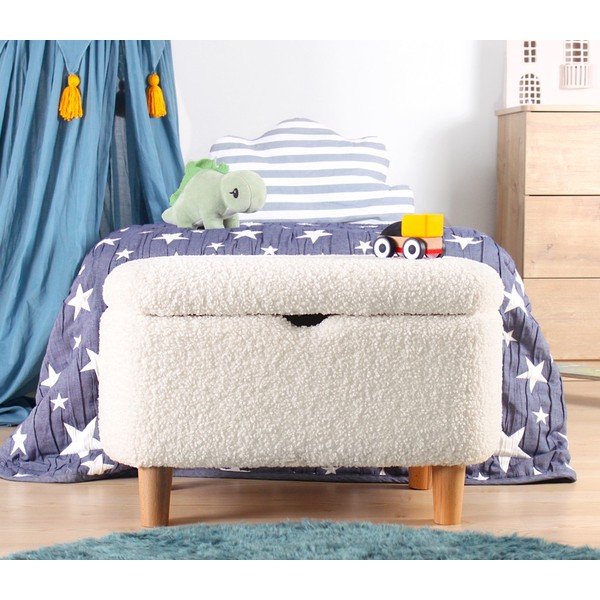 Bílá dětská lavice Moouv – Hanah Home-image-1