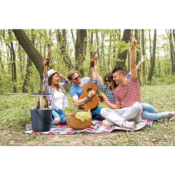 Plastový zahradní stolek se zásobníkem na led ø 38 cm Go – Keter-image-4