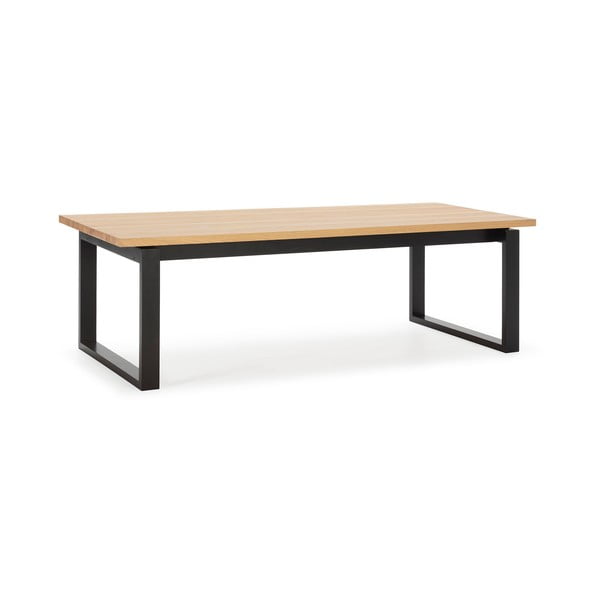 Jídelní stůl s deskou v dubovém dekoru 100x220 cm Rina – Marckeric