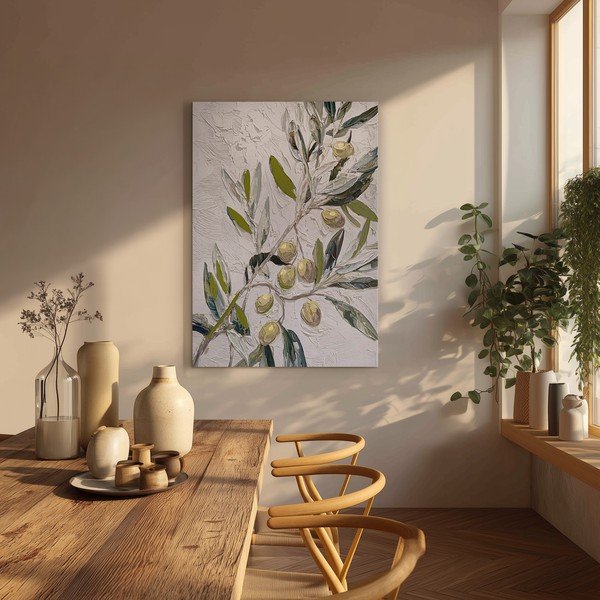 Tištěný obraz s rámem 70x100 cm Summer Branch – Styler-image-2