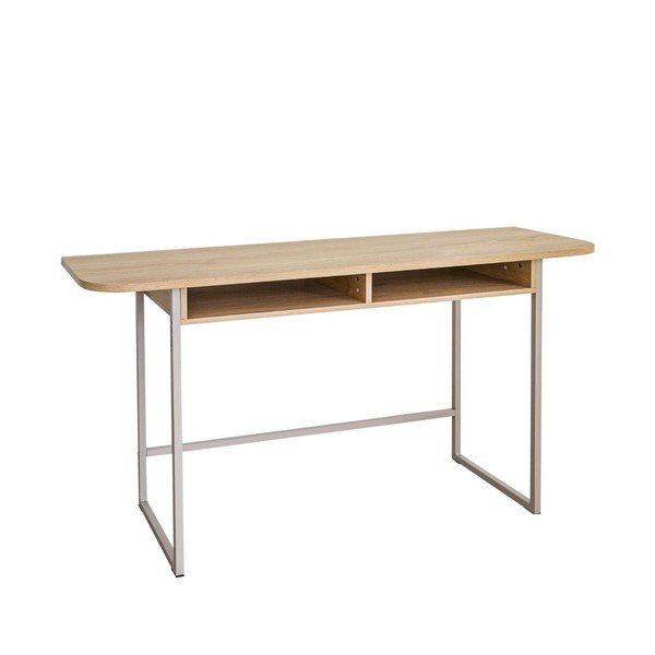 Konzolový stolek v dekoru dubu v přírodní barvě 40x140 cm Darlington – Actona-image-4