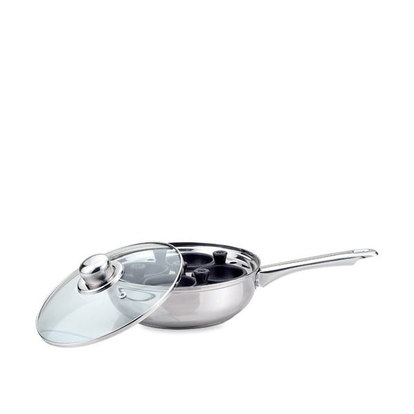 Pánev na indukci na zastřená vejce s pokličkou Sabichi Essentials, ⌀ 20 cm