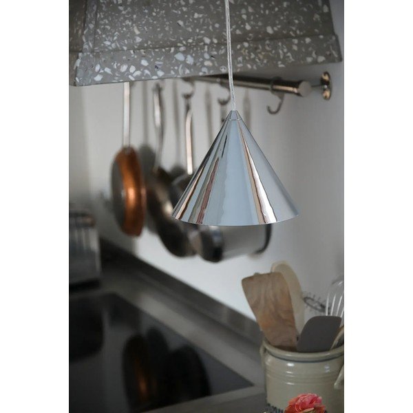 Kovové závěsné svítidlo ve stříbrné barvě s kovovým stínidlem ø 19 cm Tip – Markslöjd-image-4