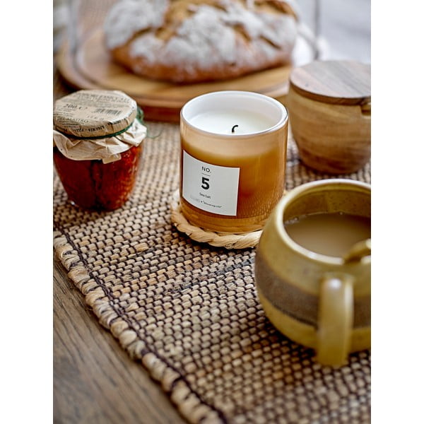 Bavlněný/jutový běhoun na stůl 180x35 cm Im - Bloomingville-image-1