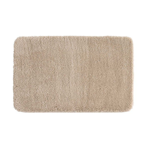 Světle hnědá koupelnová předložka 50x80 cm Mael – douceur d'intérieur