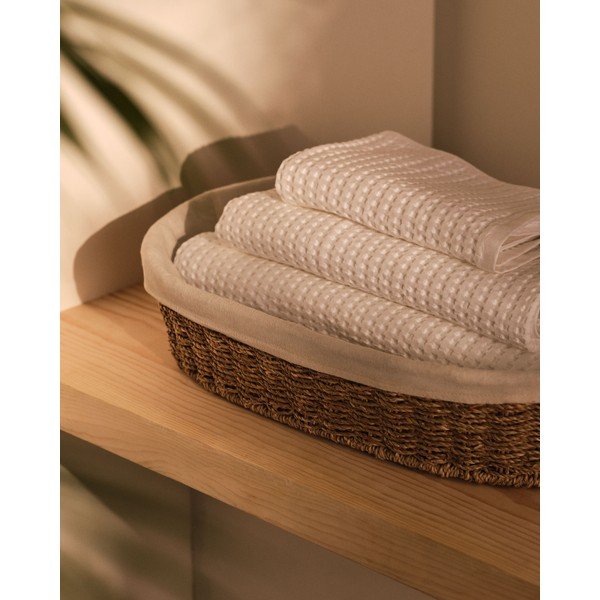 Košík z mořské trávy 60.5x44.5x11 cm Tossa – Kave Home-image-1