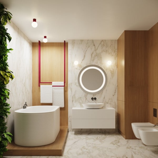 Vínové stropní svítidlo se skleněným stínidlem ø 12 cm Orbital – Sollux-image-4