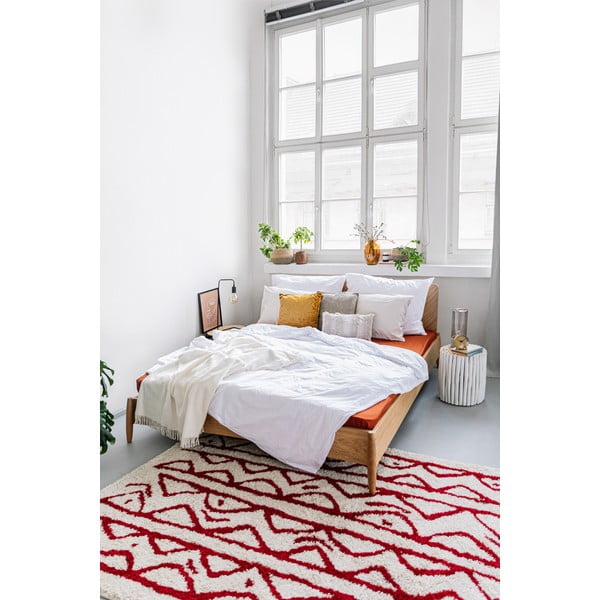 Krémovo-červený koberec Bonami Selection Morra, 120 x 180 cm-image-2
