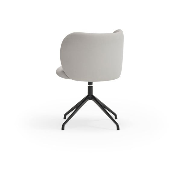 Světle šedé čalouněné jídelní křeslo Mogi – Teulat-image-4