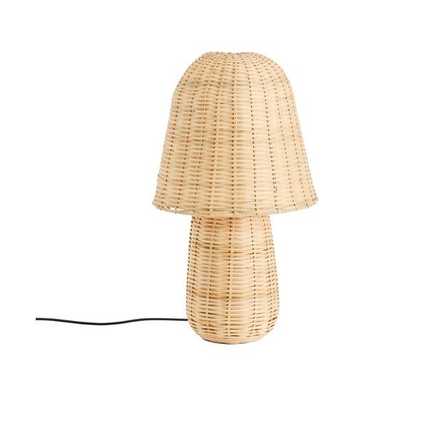 Ratanová stolní lampa v přírodní barvě (výška 65 cm) Neuda – Kave Home