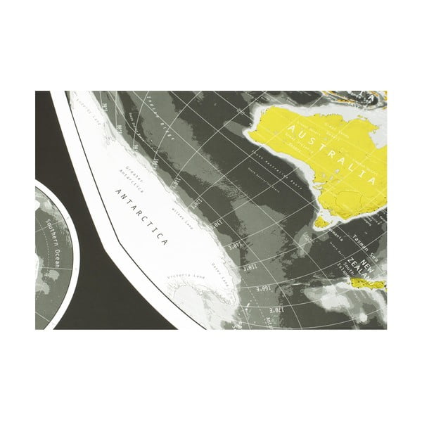 Širokoúhlá mapa v průhledném pouzdru The Future Mapping Company Future Map, 101 x 58 cm-image-2