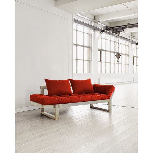 Pohovka Karup Edge Natural/Red-image-1