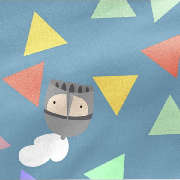 Elastické bavlněné prostěradlo Mr. Fox Knight, 70 x 140 cm-image-4