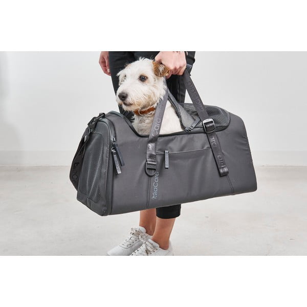 Přepravní taška pro psa 28x55 cm Volata Asphalt S/M – MiaCara-image-1